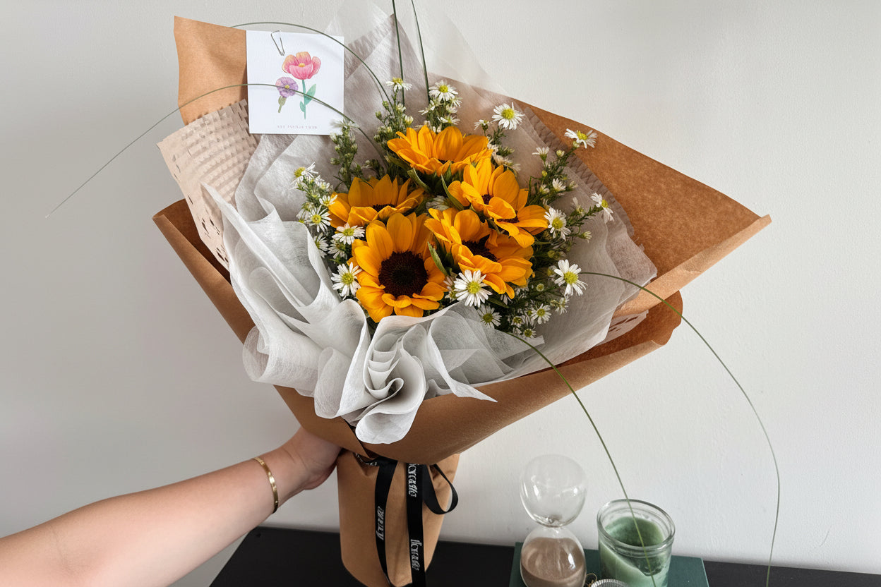 Little Miss Yellow Sunflower | Bouquet