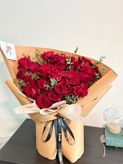 21 Red Roses | Bouquet