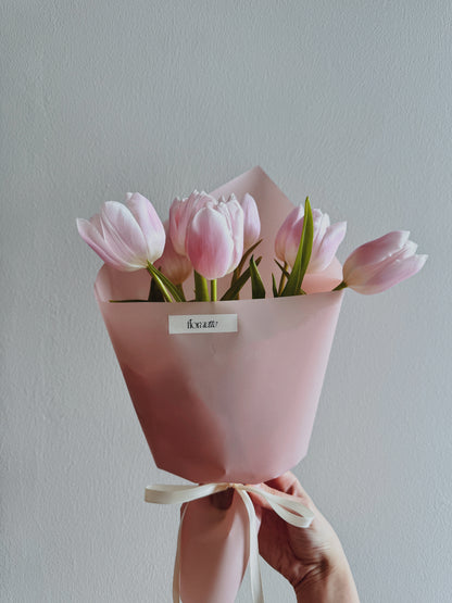 Delicate Spring | Tulip, Single Series Bouquet