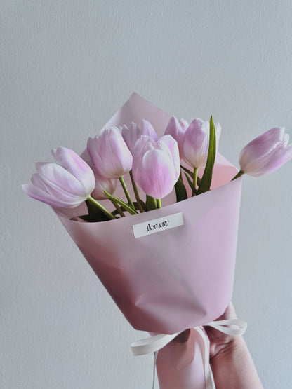 Delicate Spring | Tulip, Single Series Bouquet