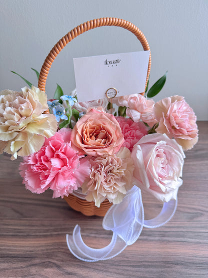 Little Petals Joy | Flower Basket